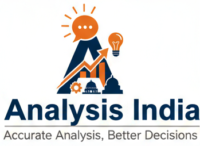 Official logo of Analysis India, featuring a stylized figure with a magnifying glass and lightbulb to represent research, innovation, and informed decision-making. The tagline emphasizes the platform’s mission to deliver clear, factual insights across technology, pharma, policy, and the economy.