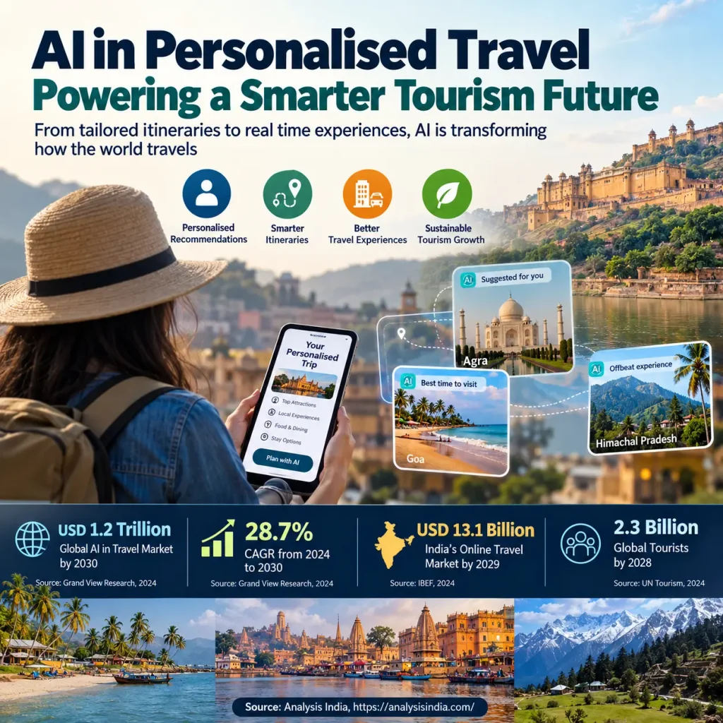AI in personalised travel transforming smart tourism in India in 2026