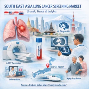 South East Asia lung cancer screening market growth trends CT scan and early detection technology